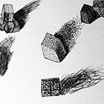 Sugar Cubes in Pen & Ink